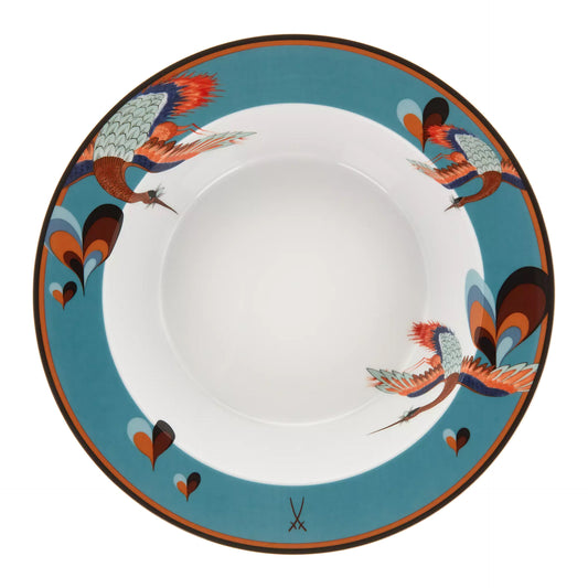 Ciotola Grande "Collage Love Birds" - Meissen