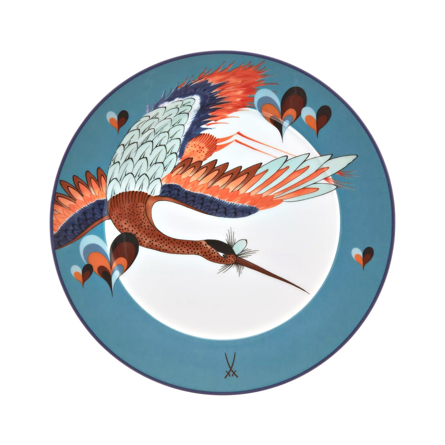 Set da 3 Piatti da Dessert "Collage Love Birds" - Meissen